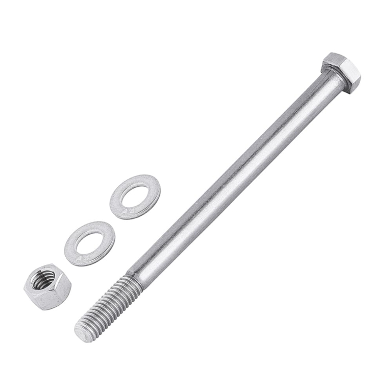 ThroughBolt Post Attachment Hardware Glass Railing for Decks
